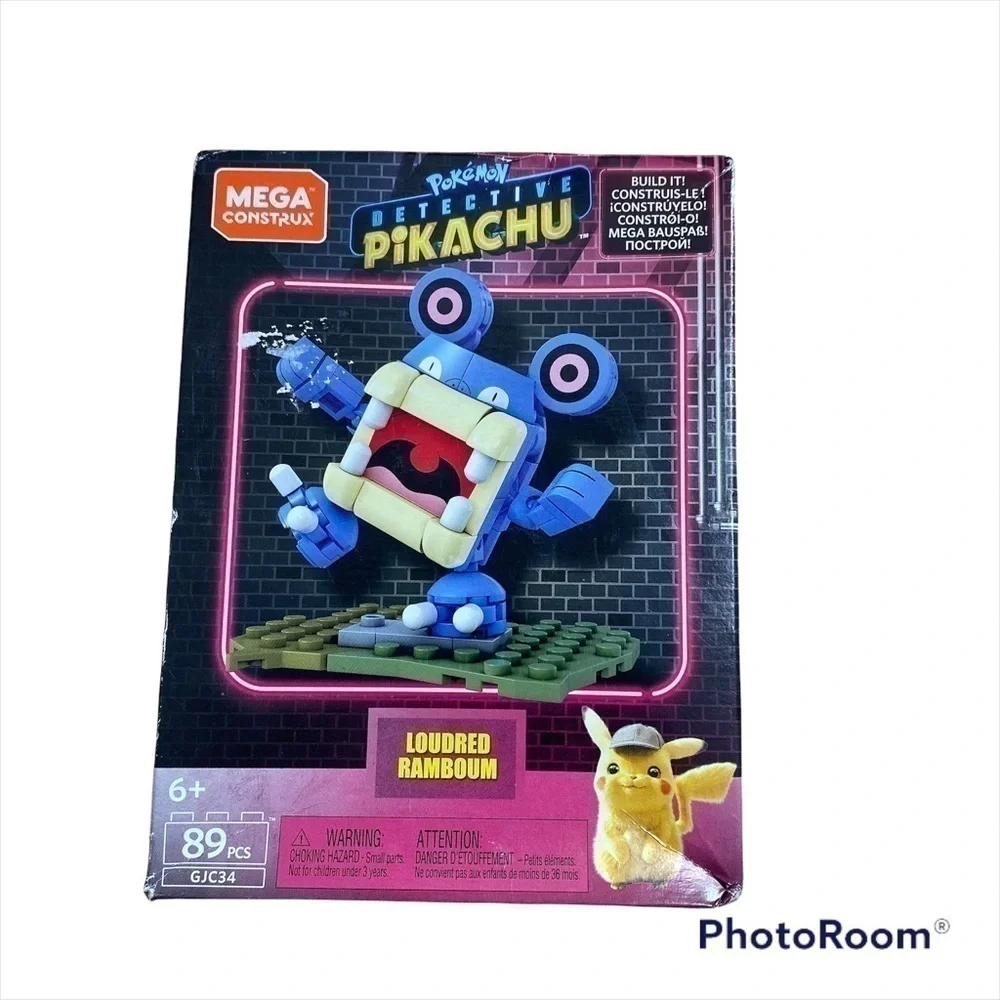 Pokémon Detective Pikachu Mega Construx Building Set NEW
